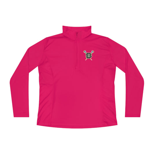 Adult Ladies Quarter-Zip Pullover