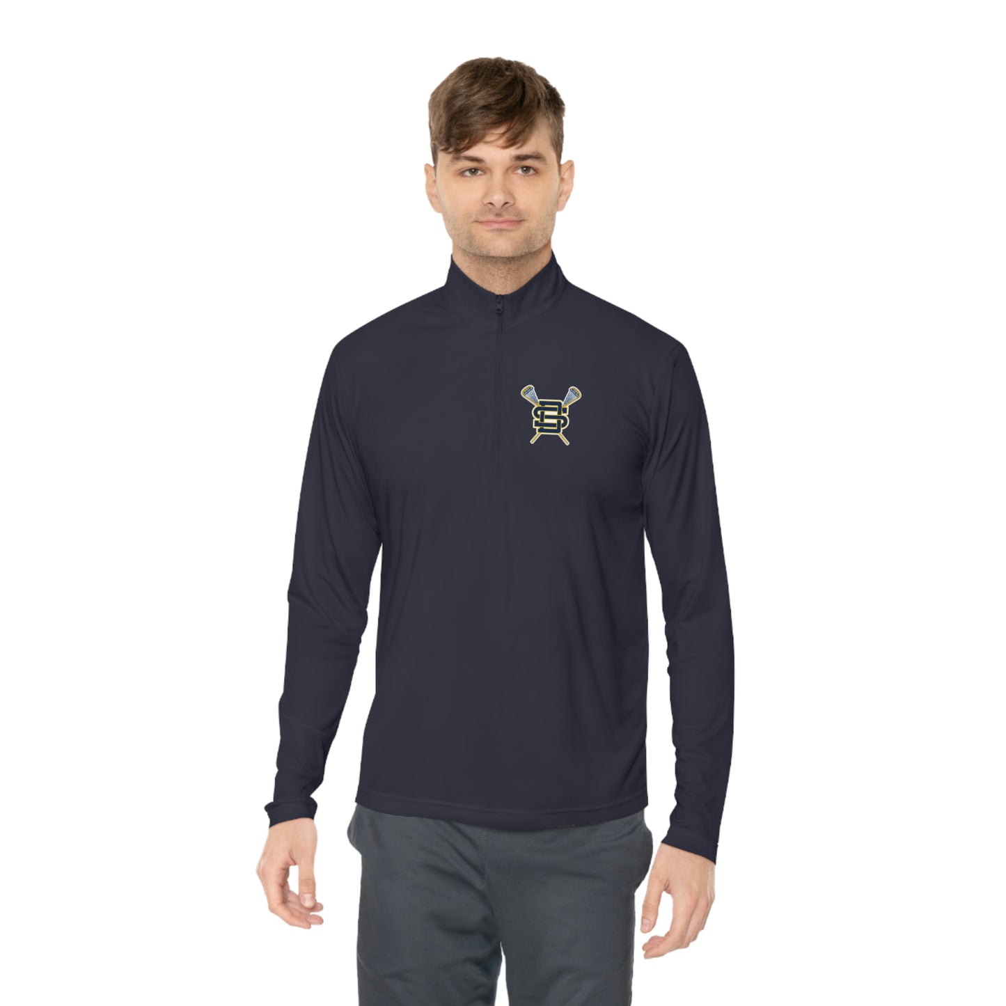 Mens Quarter-Zip Pullover