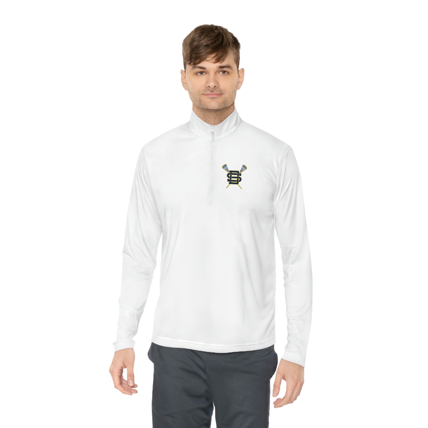 Mens Quarter-Zip Pullover